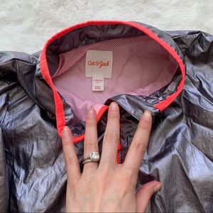 Cat and jack windbreaker NWOT